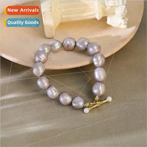 925 silver HJewelry Europe che Alien Pearl Beaded Bracelet