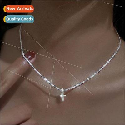 mple ins caterpillar chain sparkling collarbone chain hip ho