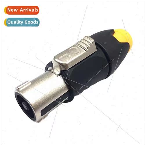 Metal Plugs Audio 4-prong Speaker Plugs NL4FC Audio Cable Co