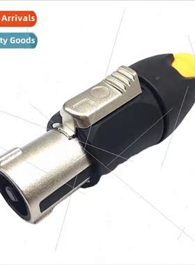 Metal Plugs Audio 4-prong Speaker Plugs NL4FC Audio Cable Co