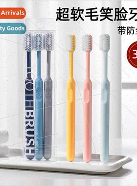 Candy color soft bristles toothbrush adult simple portable t
