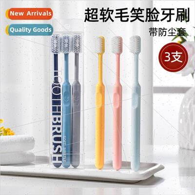 Candy color soft bristles toothbrush adult simple portable t