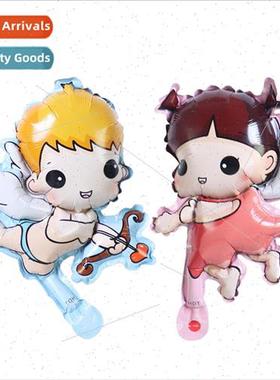 16 inch mini angel aluminum film balloon cartoon cupid fairy