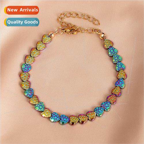 Europe New colorful color-changing heart-shaped black gallst