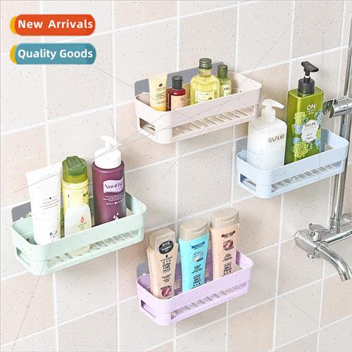 Bathroom Wall Mounted Shelf Non-Punching Non-Tracking Toilet