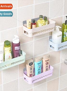 Bathroom Wall Mounted Shelf Non-Punching Non-Tracking Toilet