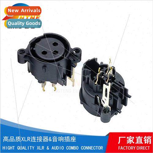 XLR XLR socket audio XLR connector XLR-DY-17 audio connector