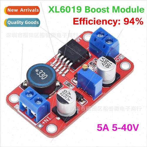 XL6019 DC-DC Adjustable Boost Power Module 5A Current High P