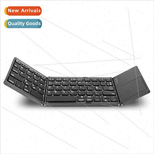 Portable B033 tri-fold folding thin bluetooth keyboard three