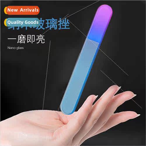 New glass nail file Nail care easy to clean nail polishing s