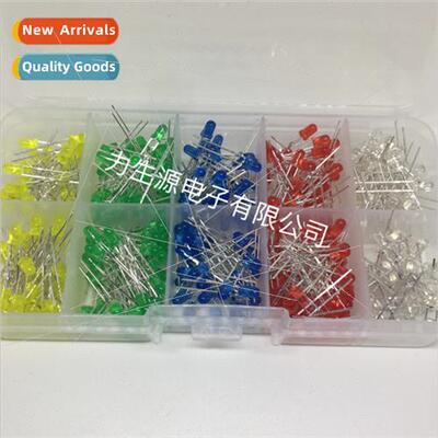 3mm LED ght Emting Diode Box Transistor 500pcs 100pcs per co