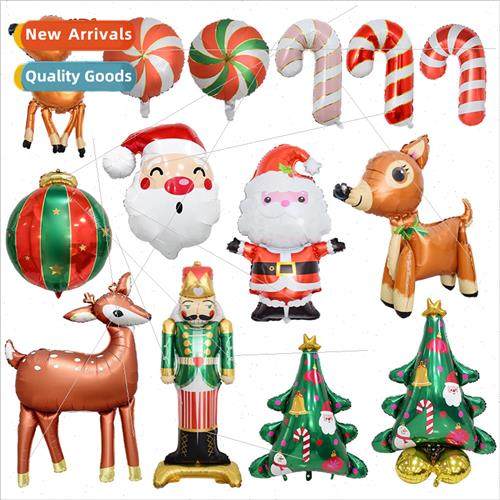 Christmas e snowman head old man head walking stick moose al