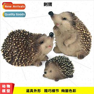 mulation wildlife model toys jungle spiny group hedgehog rat