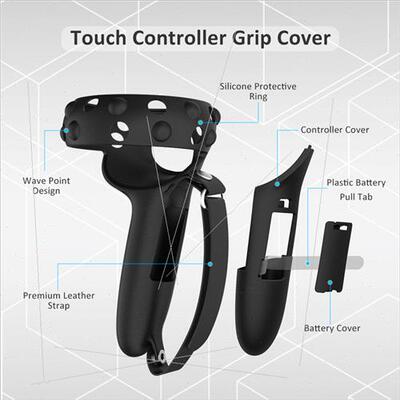 New Oculus quest2 extended silicone grip case quick change b