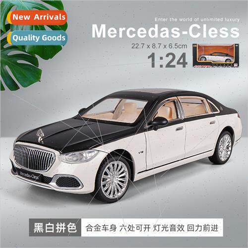 1:24 large Mercedes Maybach S680 car imation real steering w