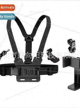 gopro12 11/10 chest strap 360 degree rotating cell phone cli