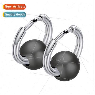 Europe ins new nd tanium steel arc hollowed out black whe ce