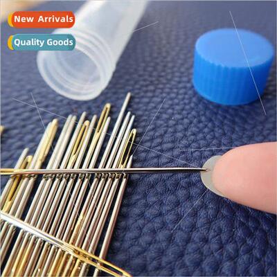051 Gold-tailed blunt leather needles Embroidery needles Emb