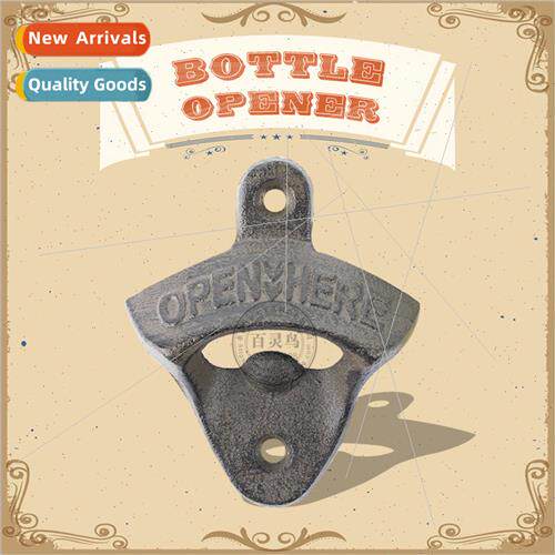Creative Wall Bottle Opener Vintage Bottle Opener Cast Iron