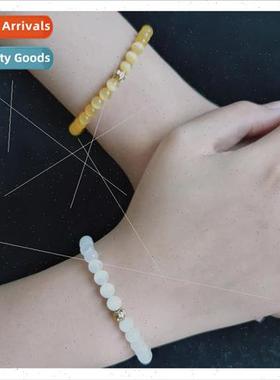 Natural crystal niche cat eye stone bracelet female Mori stu