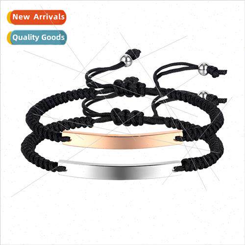 Ins fashion simple glossy light plate can be engraved stainl