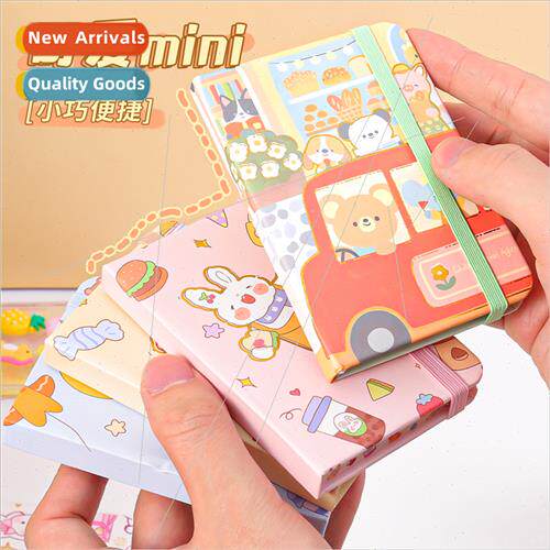 a7 elastic bhardcover book carry notebook small notebook stu