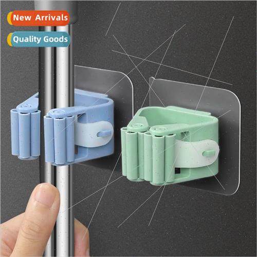 Hanging Mop Holder Bathroom Mop Hooks Bathroom Sticky Hooks