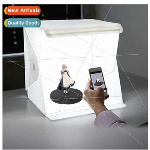 USB mini studio softbox LED Folding Photo background light b