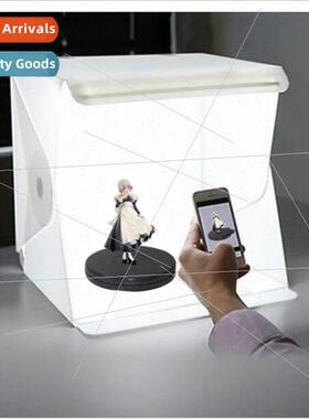USB mini studio softbox LED Folding Photo background light b