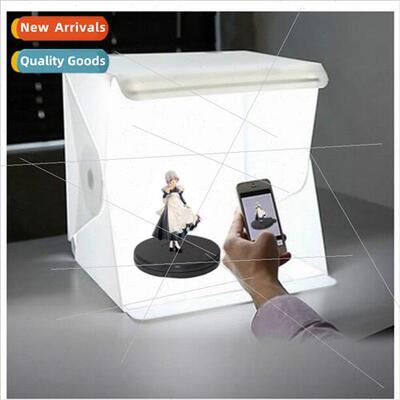 USB mini studio softbox LED Folding Photo background light b