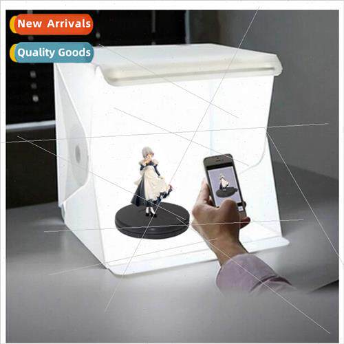 USB mini studio softbox LED Folding Photo background light b