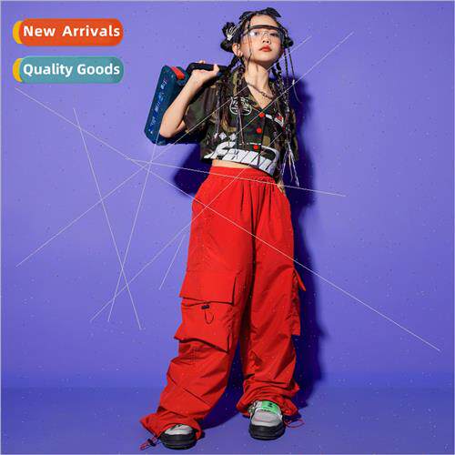 Girls Jazz Dance Costume Handsome Japanese Set Dance Permanc