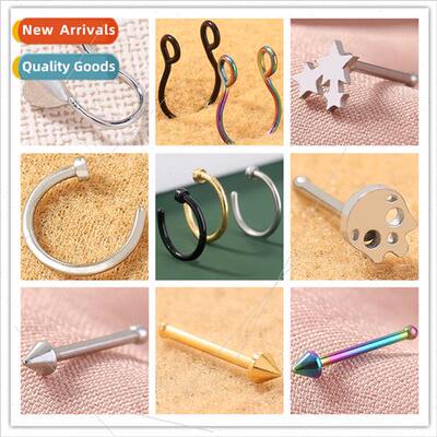 Europe summer accessories hipster nose studs women body pier
