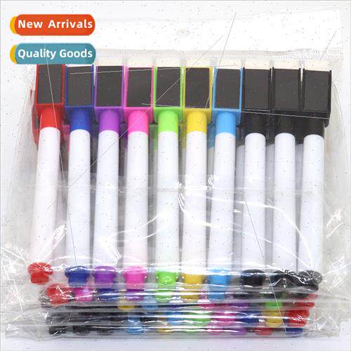 Wheboard marker magnetic tape brush children color erasable