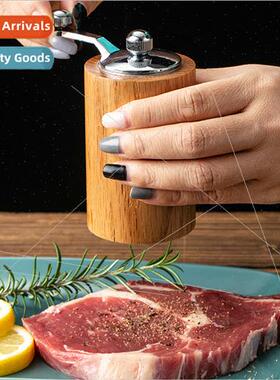 Whe Oak Grinder HCrank Solid Wood Pepper Mill Creative Mini