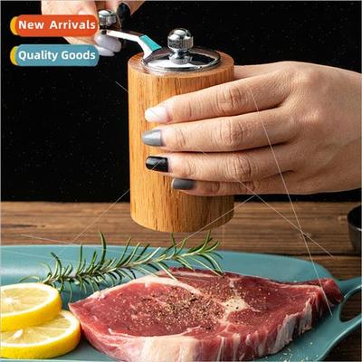 Whe Oak Grinder HCrank Solid Wood Pepper Mill Creative Mini