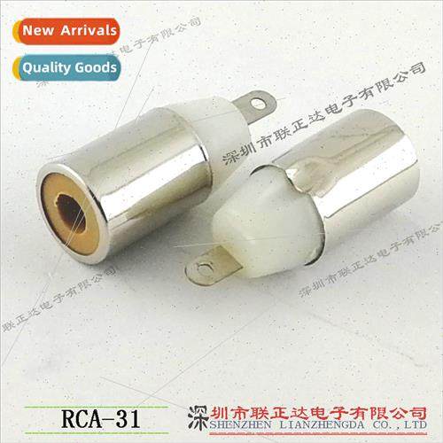 Injection molding RCA female connector Welding wire AV femal