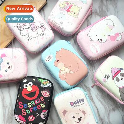 Large Cute Coin Bag Rectangle Large Bag Fresh Cartoon Headph