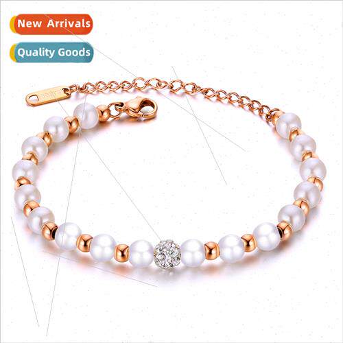Korea Fashion Pearl Bracelet Interval Beads Beads Women Brac