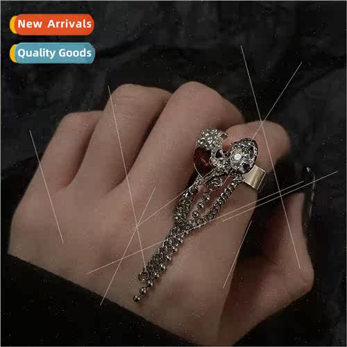 Lava love earrings ins fashion Europe tassel niche four earr