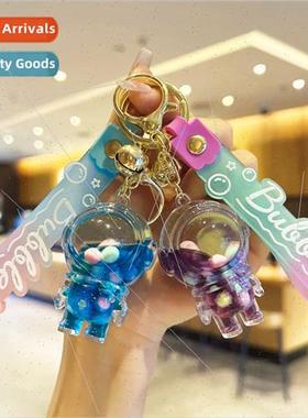 Astronaut keychain acrylic keychain quicksliquid bag charm c