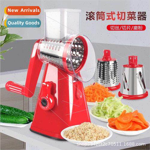 Multi-functional vegetable cutter hcrank roller vegetable cu