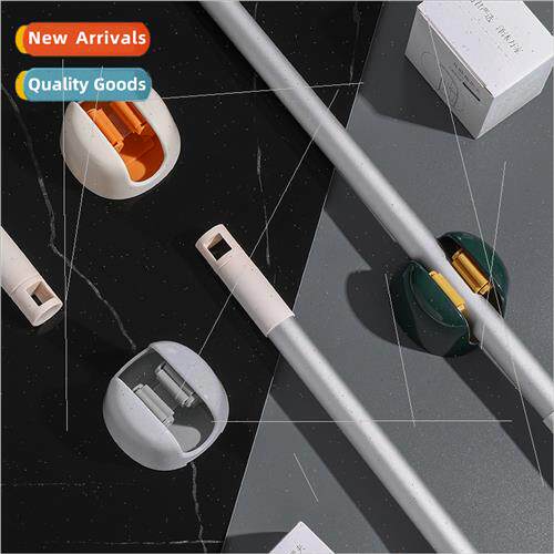 Mop holder household -marking mop fixer mop clip no punch wa
