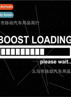Turbo Loading Decal Boost Loading Decal A137