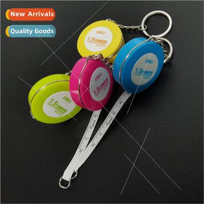 Deli tape measure auto retractable 1.5m tape measure plastic