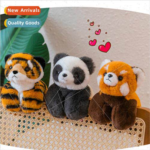 Snap bracelet tiger clap ring raccoon doll children wristban