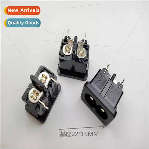AC power socket AC-026A eight socket wh horizontal socket po