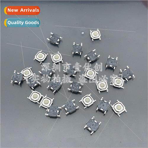 4x4x1.6 Tactile Swch 4*4*1.6MM Plastic Head Whe on Black Mic