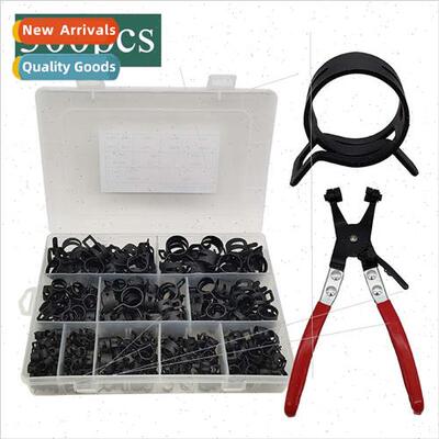 300pcs boxed 65manganese steel elastic bclamps Dacromet blac