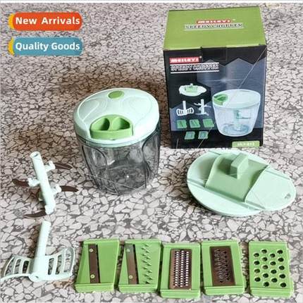 Household manual garlic puller multifunctional mixer dumplin